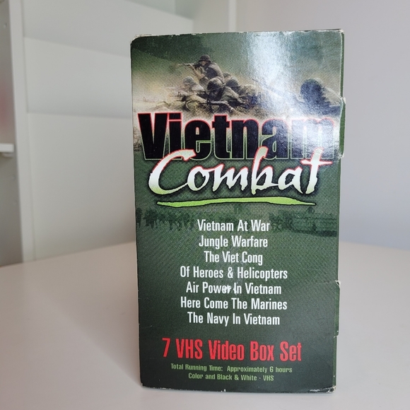 Vietnam Combat 7 VHS Video Box Set 1999, #37963 - Picture 4 of 6
